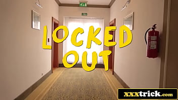 Preview 1 of Calass Xx - Two Sexy Latina Hotel Maids Give Big Cock Famous Actor Special Service