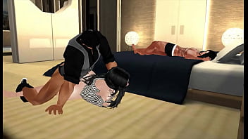 Preview 3 of Icicle Gangbang - Visiting friend with some drinks...just because his gf is too fking hot.