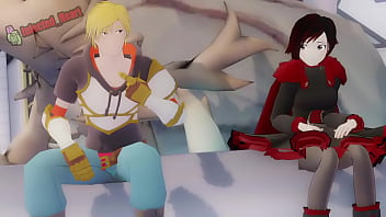 Preview 1 of Try Dog - Jaune Takes Ruby&#039_s Virginity