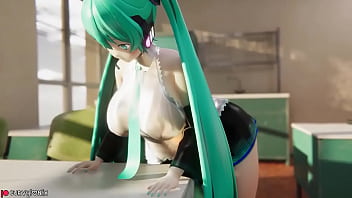 Preview 3 of Xxx Chsni - Hatsune Miku tries some Experiments