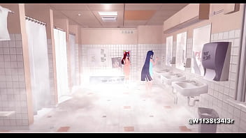 Preview 2 of Mom Son Ass Lack - Gura is busy. A Hololive Hentai Parody.