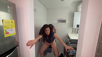 Preview 4 of Czech Wild Sex - Mi novia me descubre siendo infiel en una llamada caliente mientras la tenemos en la habitaci&oacute_n de invitados