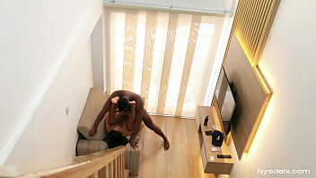 Preview 4 of Pet Porno - Couple is caught having sex hard -amateur couple- nysdel