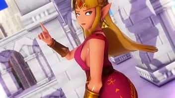 Preview 1 of Desi Xxxx Hd Sex - SSBU Zelda big butt hitbox by imbapovi