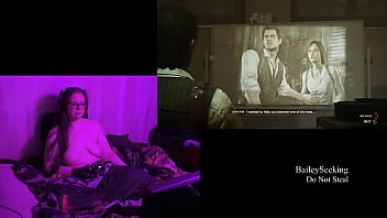 Preview 2 of Mom Son Morning Fuck - Naked Evil Within 2 Play Through part 10