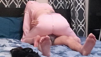 Preview 3 of Bondage Funk - Turned Velour Tracksuit Inside Out &amp_ Grinded On Big Bulge Vibrator