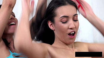 Preview 1 of England Sexy Video - Time For A Piss Shower with Amanda Estela , Vicky Love by VIPissy