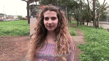 Preview 1 of 5 Denier - Ragazza sexy italiana accetta 1000&euro_ per fare sesso con uno sconosciuto - English subtitles - @maelita