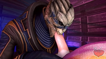 Preview 2 of Sixcsi Vidoes Dolndod - Garrus gives Fox a nice blowjob