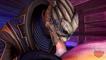 Preview 3 of Sixcsi Vidoes Dolndod - Garrus gives Fox a nice blowjob