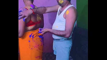 Preview 1 of Cum On Rani Mukherjee Pic - Happy Holi