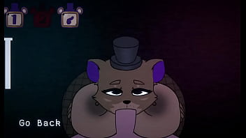 Preview 2 of Spamyass Hd - Five nights at Fuzzboobs Freddy titjob