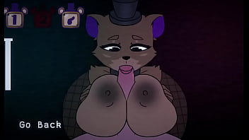 Preview 3 of Spamyass Hd - Five nights at Fuzzboobs Freddy titjob