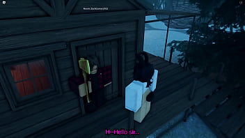 Preview 1 of Essage Asian - Helpless bunny-girl gets lost | Roblox RP