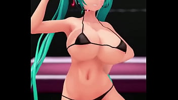 Preview 4 of Lovely Lilith Titjob - Hatsune Miku and her Lewd Dance