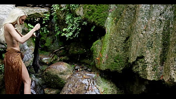 Preview 2 of Rossi Xxx Six - Woman outdoor mastubation  BareMaidens.com