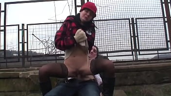 Preview 3 of Tinyebony Ass - Gorgeous horny brunette with perfect tits gets a nice hard cock shoved in her wet pussy