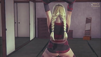Preview 2 of Raiped Videos - Sexy Blonde Asian slut sexual bondage