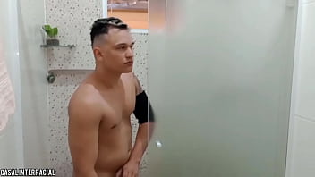 Preview 2 of Happy Ending Rooms Com - Minha madrasta novamente me ajudou  no banho ,  n&atilde_o resistir e meti a rola nela (Anal)
