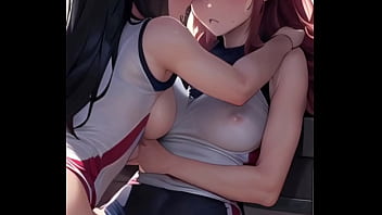 Preview 2 of Sbort Pbsex - Anime College Babes Volume 1 Hentai Compilation