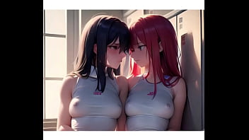 Preview 4 of Sbort Pbsex - Anime College Babes Volume 1 Hentai Compilation