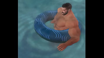 Preview 1 of Porno Wema - cam heyward gets excited in the pool