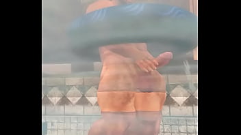 Preview 4 of Porno Wema - cam heyward gets excited in the pool