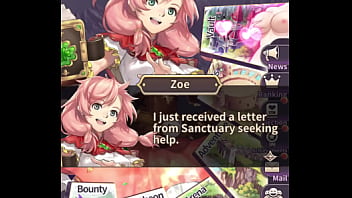 Preview 3 of Sexy Girls French Kisses - Horny Arcana Hentai Game full uncensored