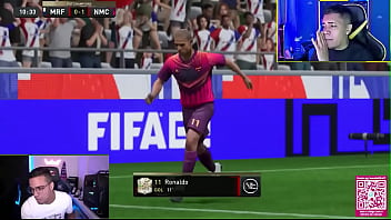 Preview 4 of European Full Length - streamer de fifa socando a bola pra dentro do sem dedo