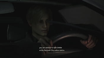 Preview 2 of Tv News Big Boobs Saxy Video - Busty Super Cop Claire Redfield