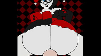 Preview 4 of Lana Wolf - harley quinn animation
