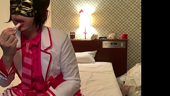Preview 1 of Ssbbw Gang Orgy - Japanese Crossdresser Ayumi Cosplay LoveLive Masturbation Cumshot 019