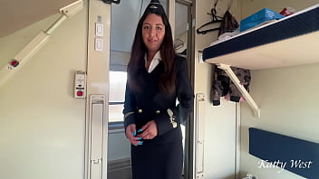 Preview 1 of Mushilam Sugharat Xxx Vidoes - I called the conductor on the train to my compartment and fucked while she was on a break