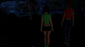 Preview 1 of Sani Leoni Fuking - Let&#039_s Play: Paradise Trails VR | Part 6: