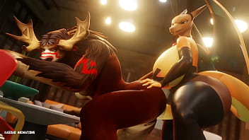 Preview 2 of Saney Leon Xxx Image Hd - [ Charizard &amp_ Tauren ] - Kasdaq