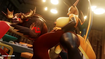 Preview 4 of Saney Leon Xxx Image Hd - [ Charizard &amp_ Tauren ] - Kasdaq