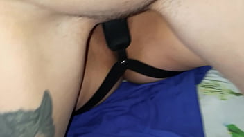 Preview 4 of On Bed Sky - I fuck my girlfriend on top while my parents are in the kitchen having breakfast