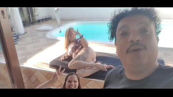 Preview 1 of Sunny Lune Xxx Videos - Paty Bumbum e Fada Mel bastidores antes da cena lesbo