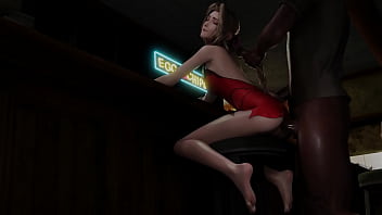Preview 4 of Semi Sex Full - Aerith with Sweet Pussy Fucked in All Poses