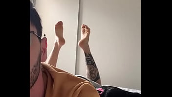 Preview 2 of Julia Ann Aletta Ocean - Let&#039_s make this week better than the last one.Good morning...#tattoboy #feet #feetcontent #working