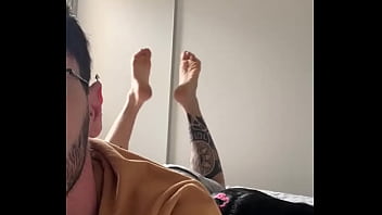 Preview 1 of Julia Ann Aletta Ocean - Let&#039_s make this week better than the last one.Good morning...#tattoboy #feet #feetcontent #working