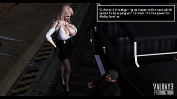 Preview 1 of Memek Sekolah Dasar Ngentot - Slutty Cop Victoria Adams VA3