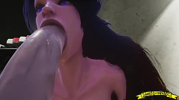 Preview 2 of Hi 18 Com - Blowjob in the parking lot (Part 1)