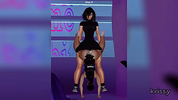 Preview 3 of Hd Blonda - Latina Shemale Fucks Ebony Virgin