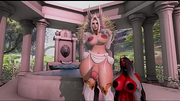 Preview 1 of Brain Big Ass - Iris meeting Lewdine