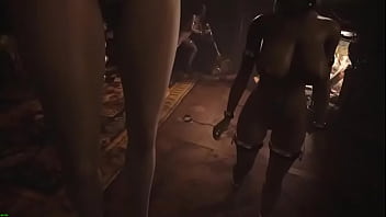 Preview 3 of Aylin Mujica Follando - LADY DIMITRESCU RESIDENT EVIL 8 NUDE MOD