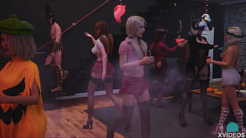 Preview 1 of Negros Em Ao - BEING A DIK #236 &bull_ Sexy bunnies and their sexy butts