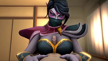 Preview 2 of Mp4 Sex000 - lanaya (templar assassin) (dota) by skeletron27