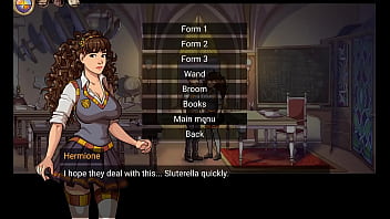 Preview 3 of Jor Se Sex In Bed Room - Hogwarts Magic Lessons [ Harry Poter hentai game PornPlay ] Hermione sucked my cock after classes