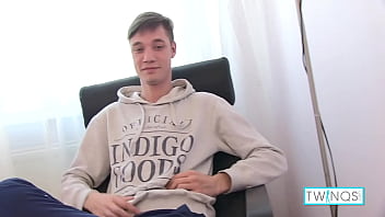Preview 1 of Mom And Son Divorce And Dating - Pale Rainbow Guy Phoenix Spanks Himself In Solo Masturbating Video!